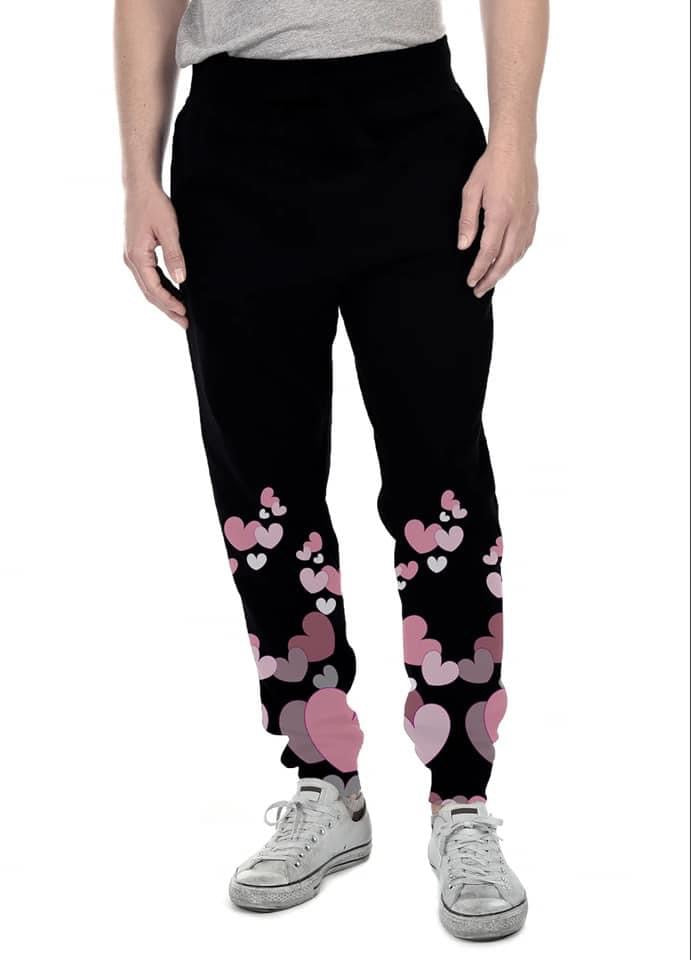 Rising Hearts lounge pants and joggers