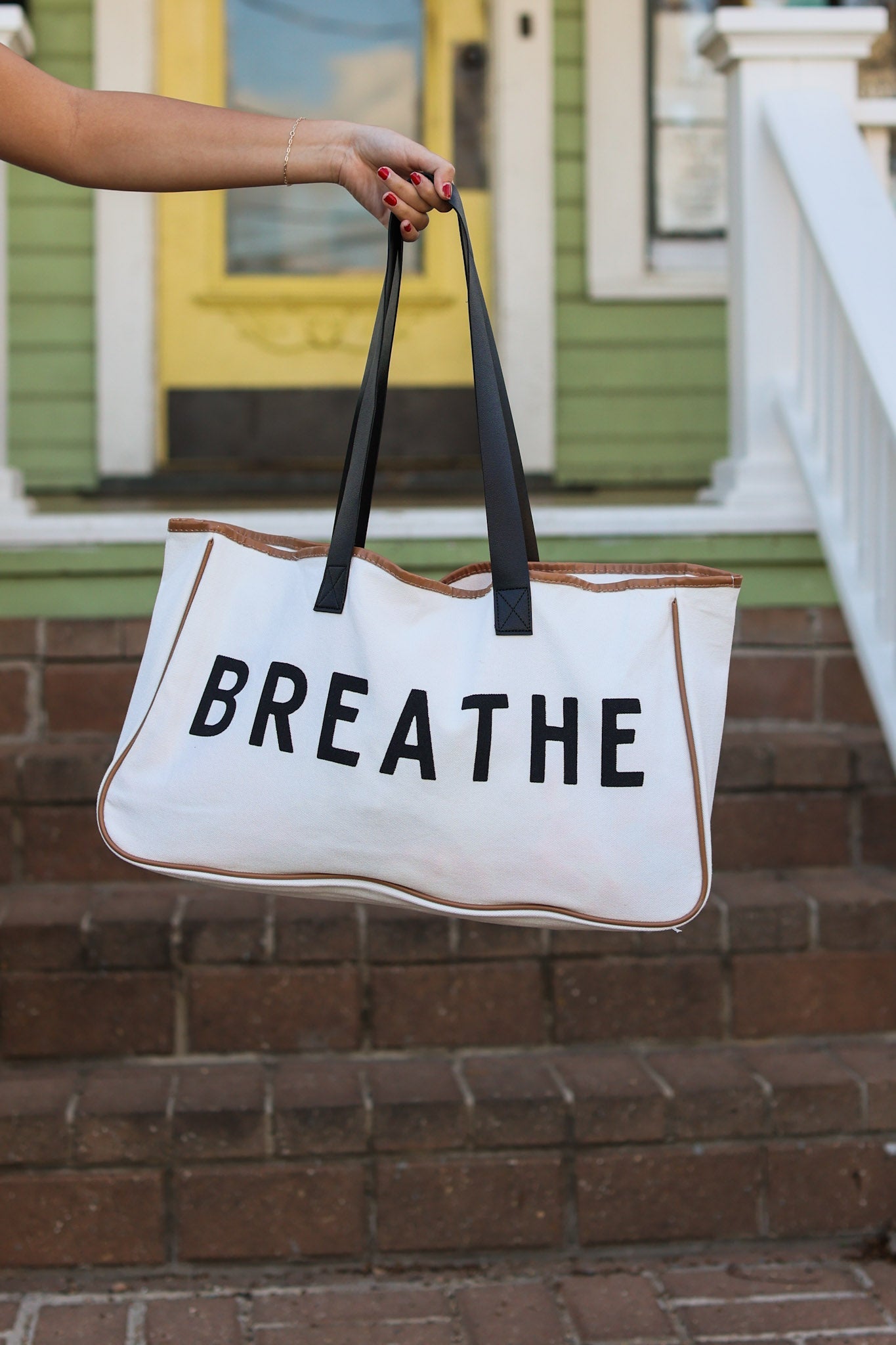 IN STOCK Canvas Bag - Breathe