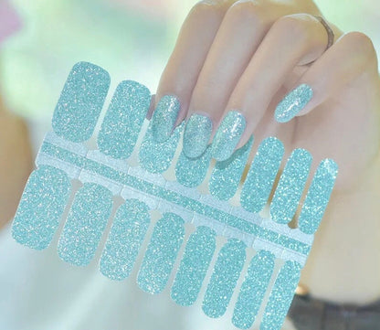 Spa Blue Glitter