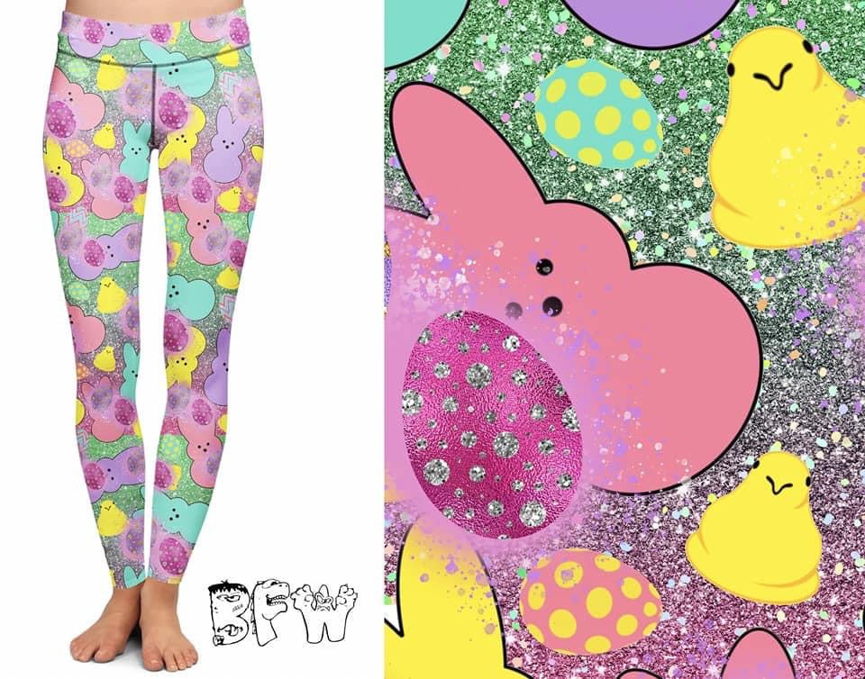 PEEPS LEGGINGS, CAPRIS, LOUNGE PANTS, JOGGERS