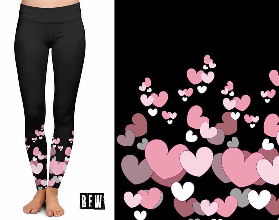 Rising Hearts lounge pants and joggers