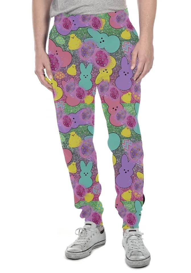 PEEPS LEGGINGS, CAPRIS, LOUNGE PANTS, JOGGERS