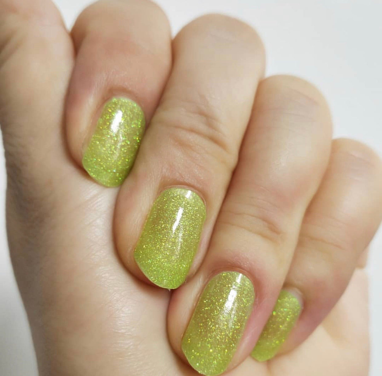 Fluorescent Green Sparkle