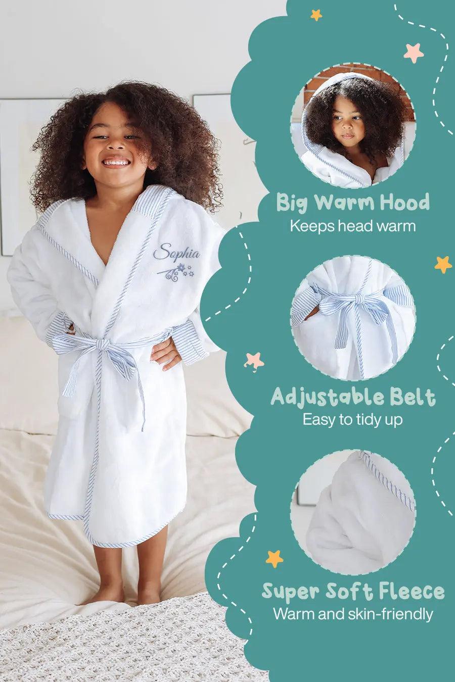 Ultimate Kids’ Plush Bathrobe