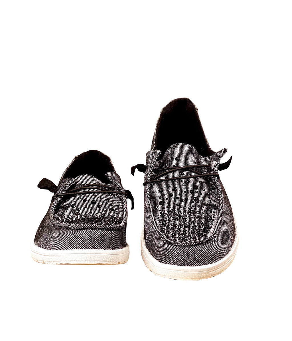 Maco Water Drop Sneaker in Black by Not Rated