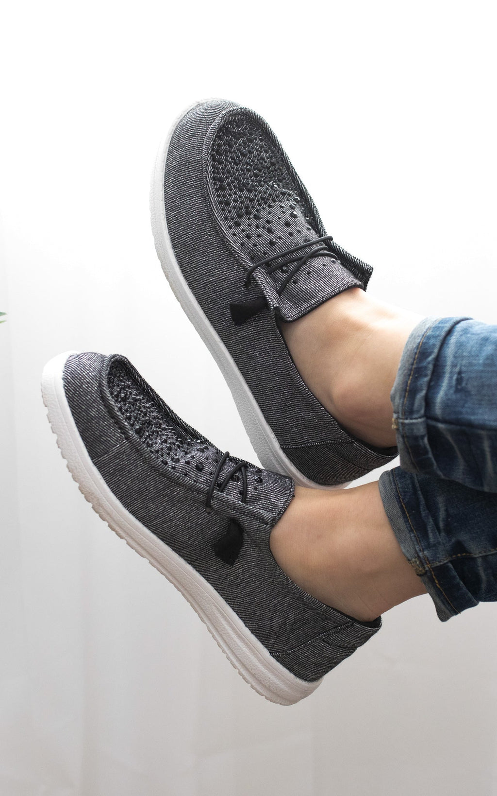 Maco Water Drop Sneaker in Black by Not Rated