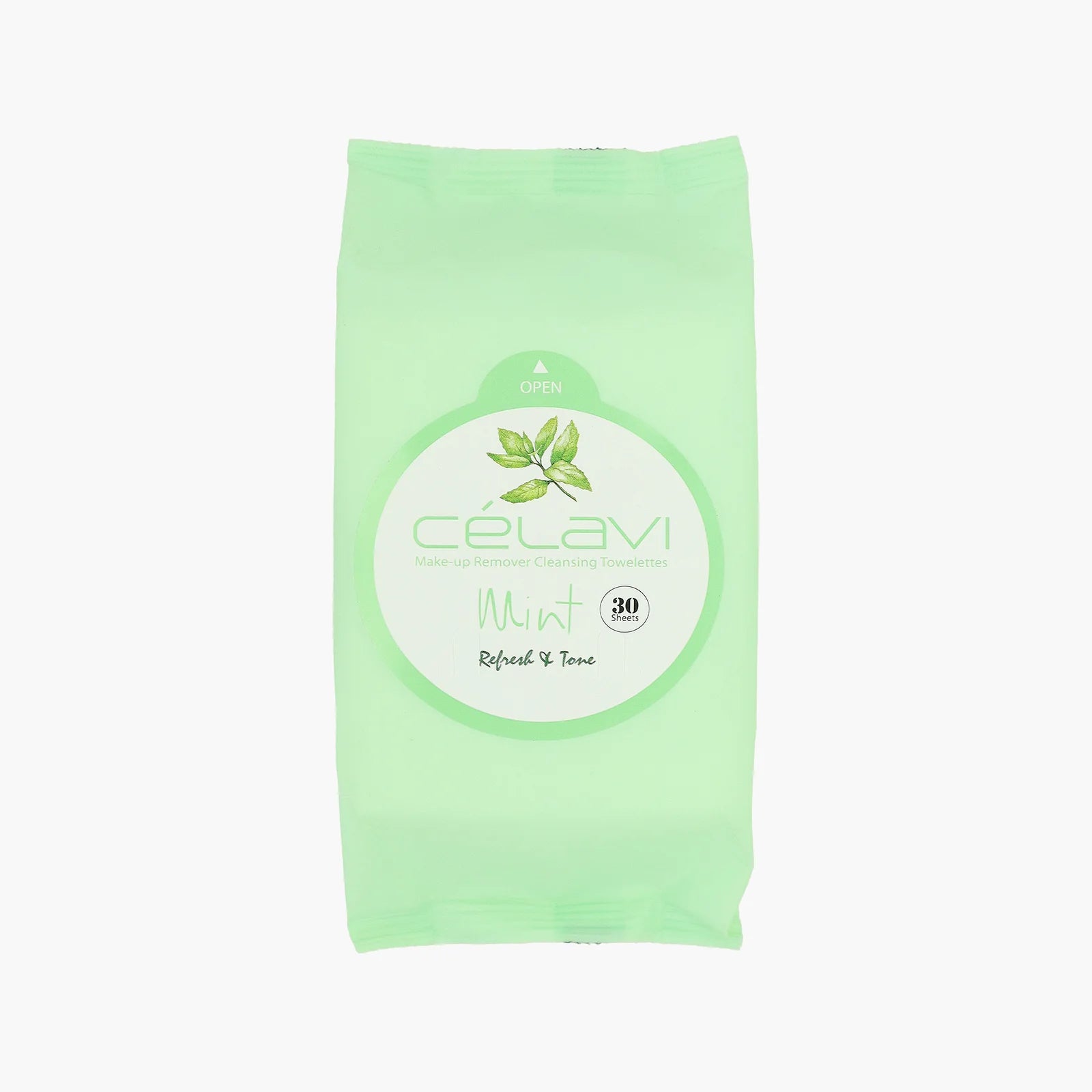 CELAVI BRAND MAKEUP WIPES - 30 COUNT