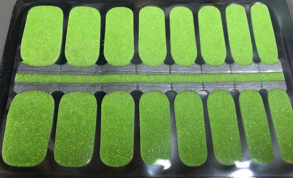 Fluorescent Green Sparkle