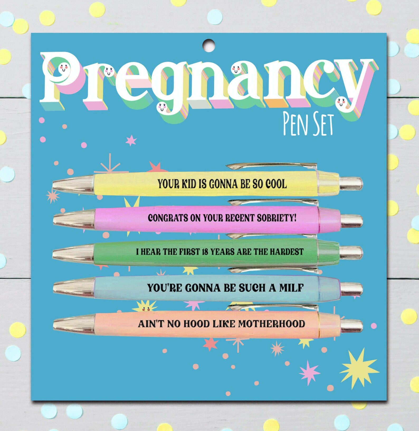 PREGNANCY PEN SET - FINAL SALE PENS