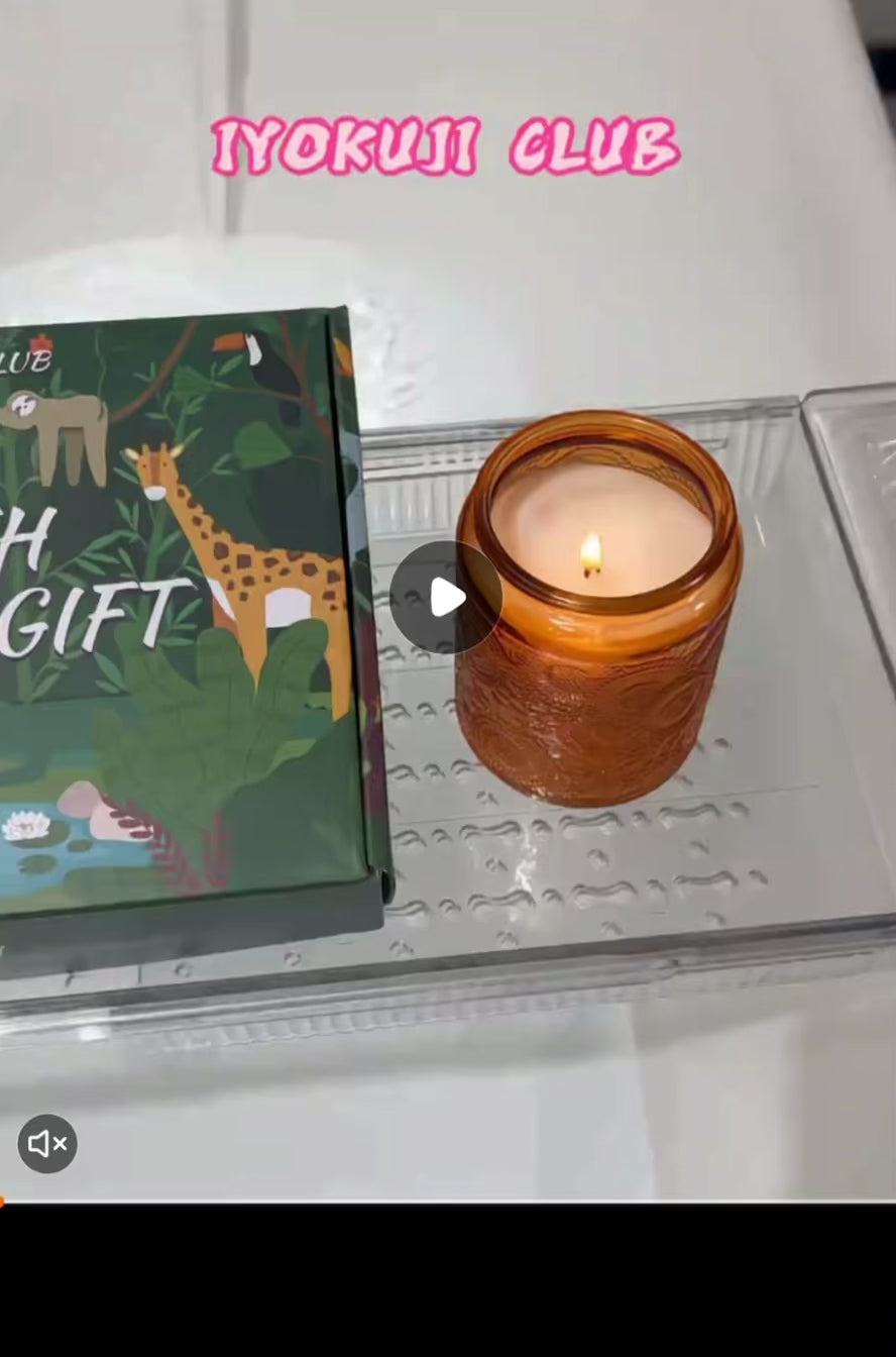video of the bath bomb in bathtub