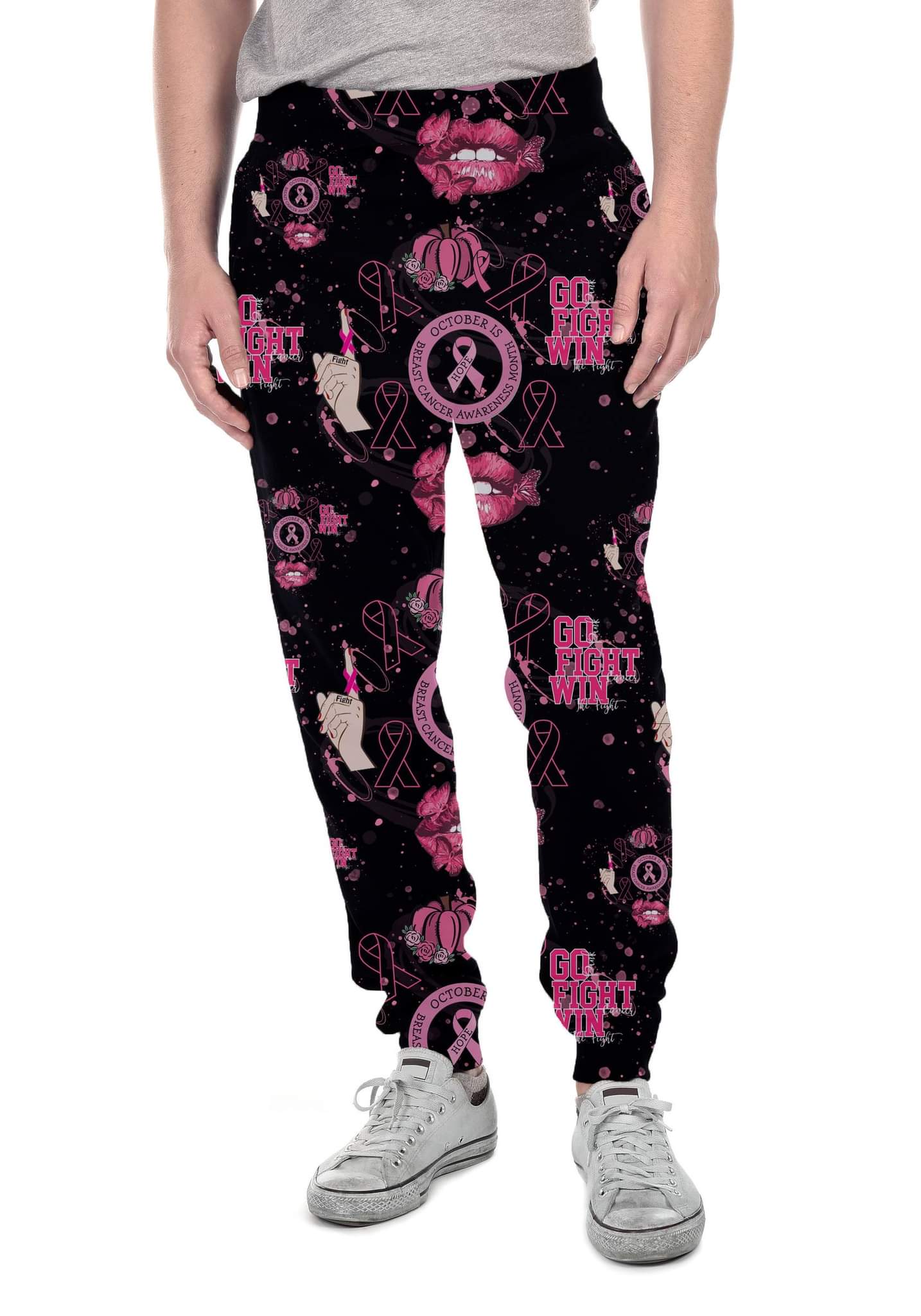 BREAST CANCER AWARENESS LEGGINGS AND JOGGERS