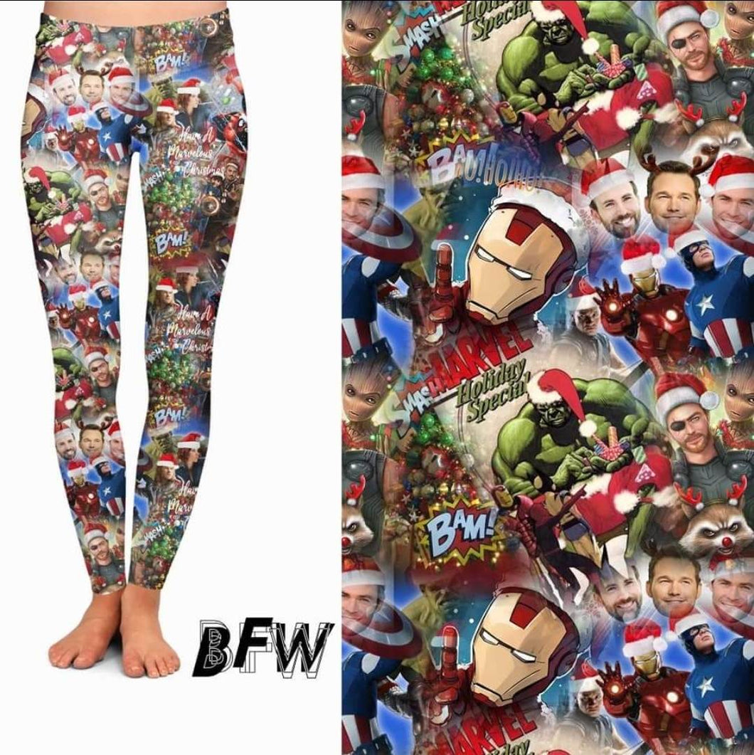 Marvel christmas leggings, lounge pant and joggers
