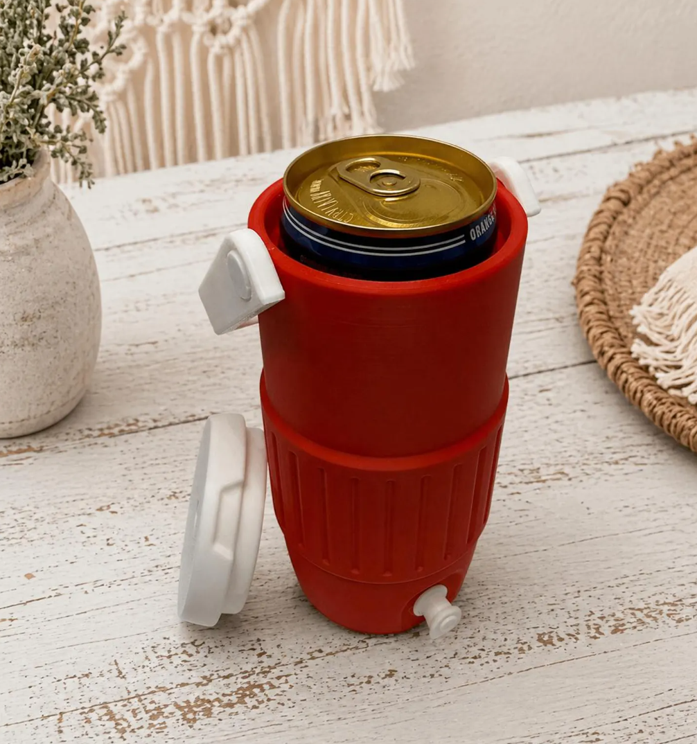 3D PRINTED CUSTOM SIDE LINE 12 OUNCE SKINNY CAN HOLDERS can holder