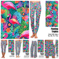 FLAMINGO TROPICS SKORTS, LEGGINGS, AND CAPRI WITH POCKETS
