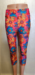 Hipper Flower 13 capris with pockets