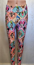 Mouse Friends capris and leggings with pockets