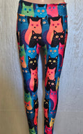 Cat Story leggings with pockets