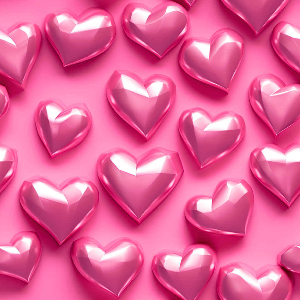 Shiny Hearts capris with pockets