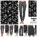 Chalkboard Kiss leggings with pockets KIDS SIZES ONLY