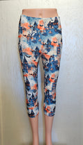 Halloween Castles capris with pockets