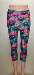 Spider capris with pockets