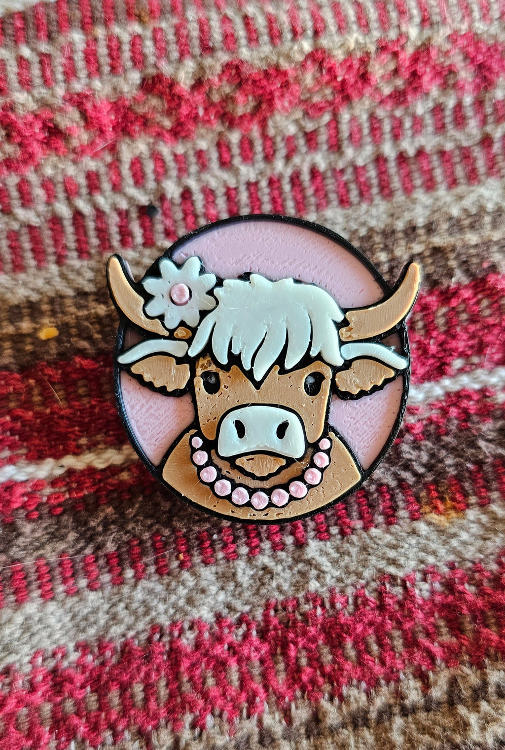 WESTERN COWGIRL & COWBOY HIGHLAND COW THEME GLAM-CESSORIES - NECKLACE, EARRINGS, MAGNET, KEYCHAINS, HAT PIN, PURSE CHARM Jewelry