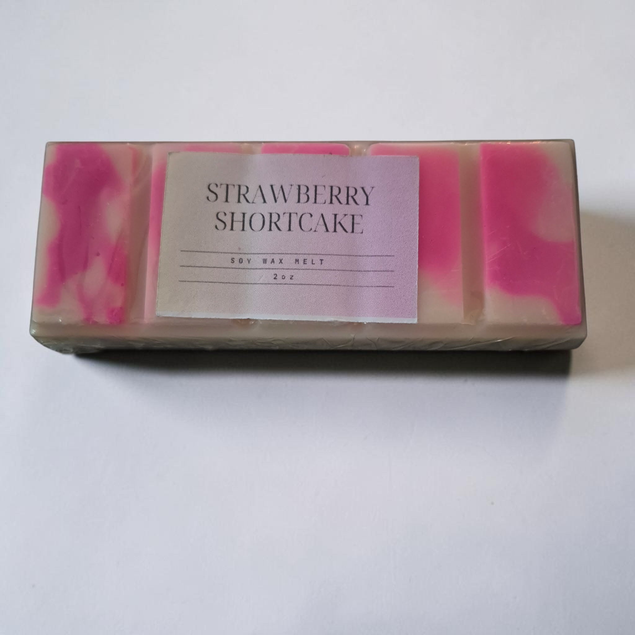 STRAWBERRY SHORTCAKE WAX MELT SNAP BAR Wax Melt