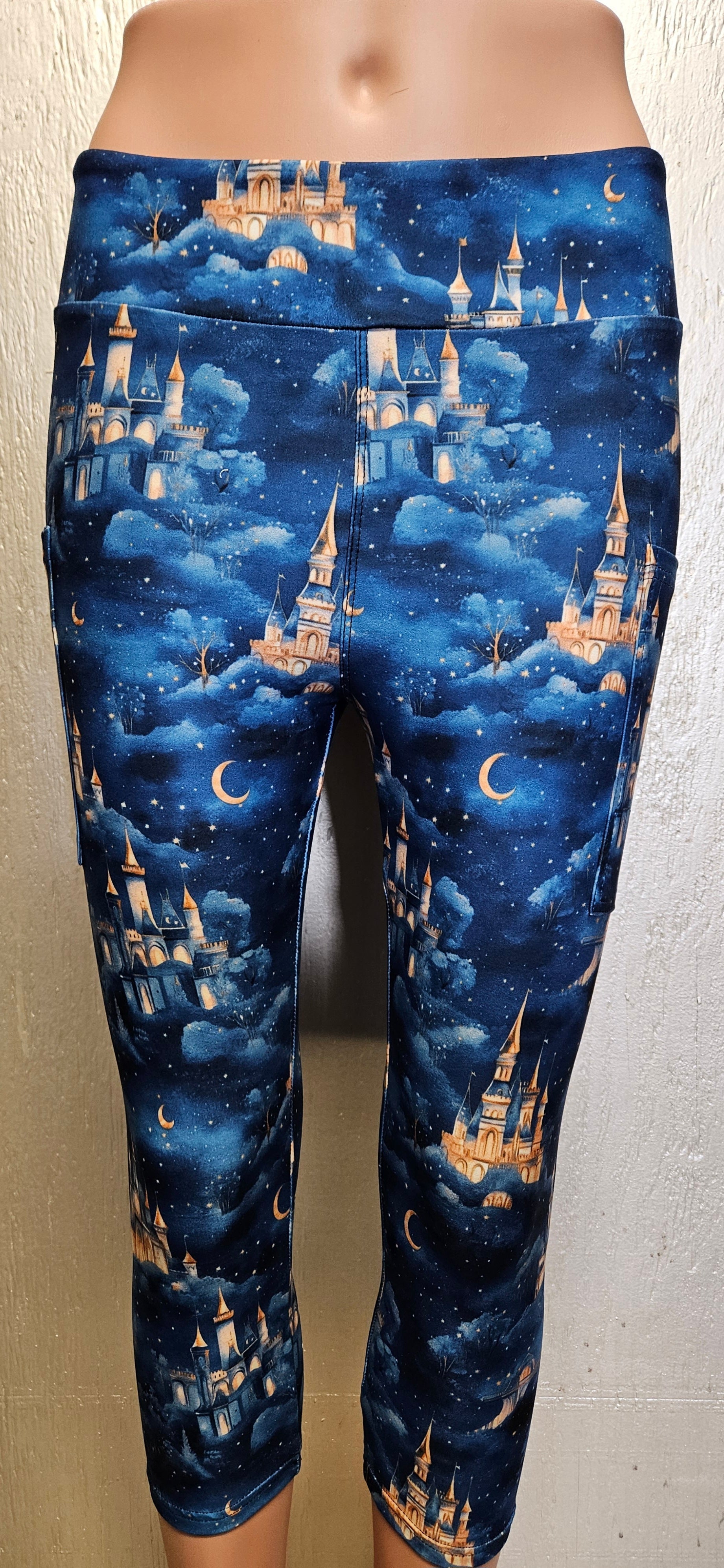 Moon Castle leggings, capris, and skorts with pockets