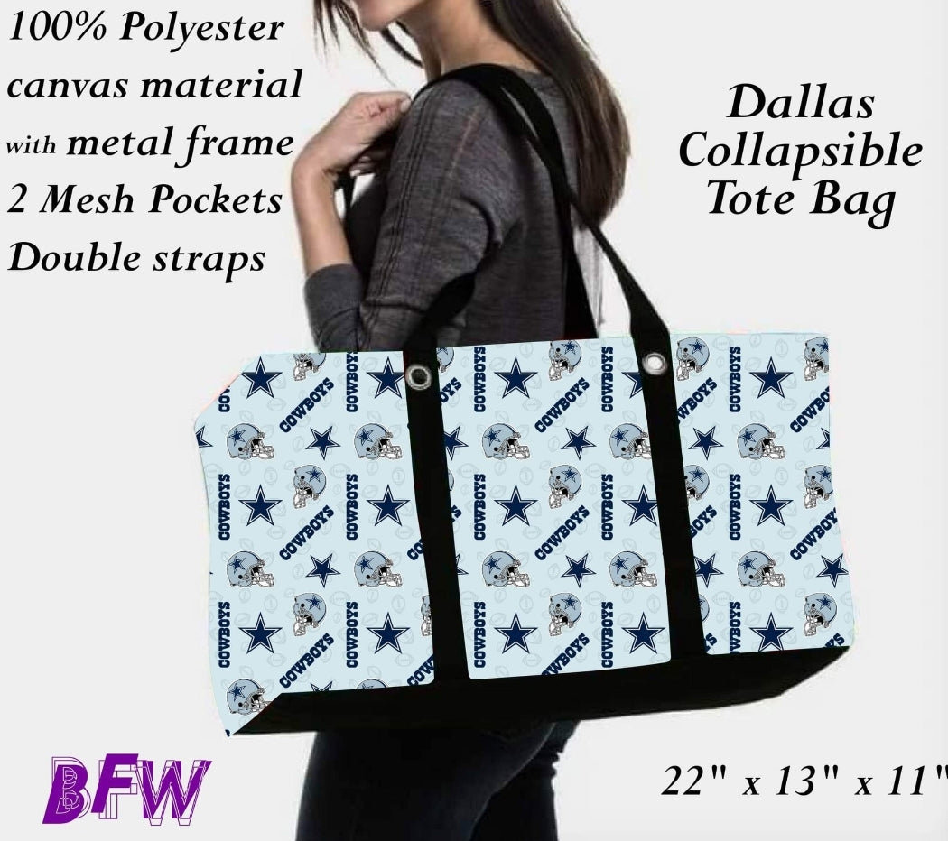 Dallas tote with 2 inside mesh pockets