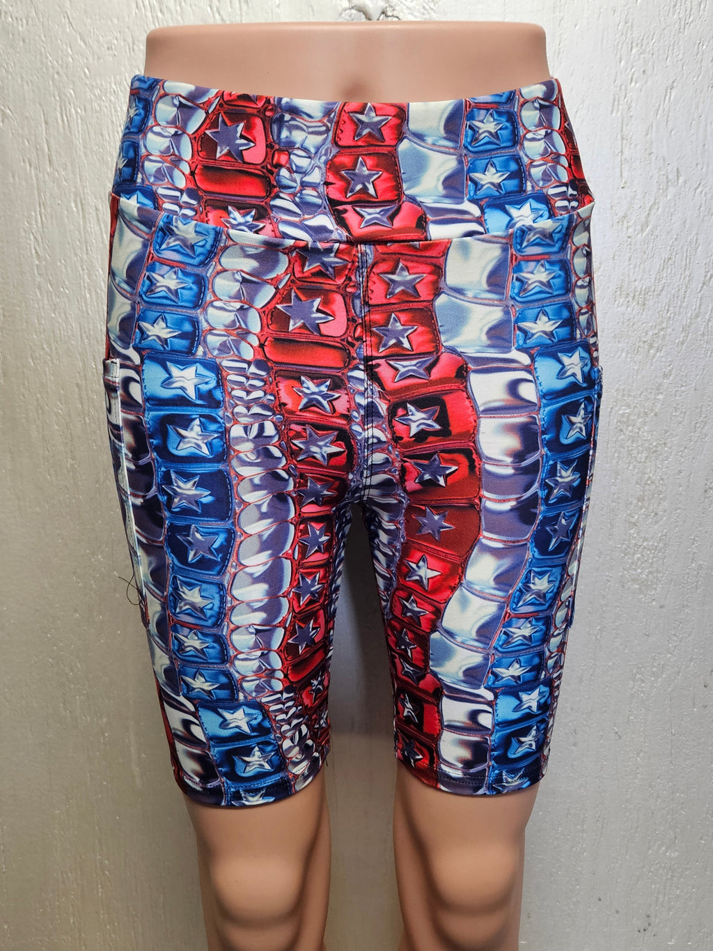 Alligator Stars capris and bike shorts with pockets