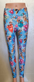 Flying Mouse Friends leggings and capris with pockets