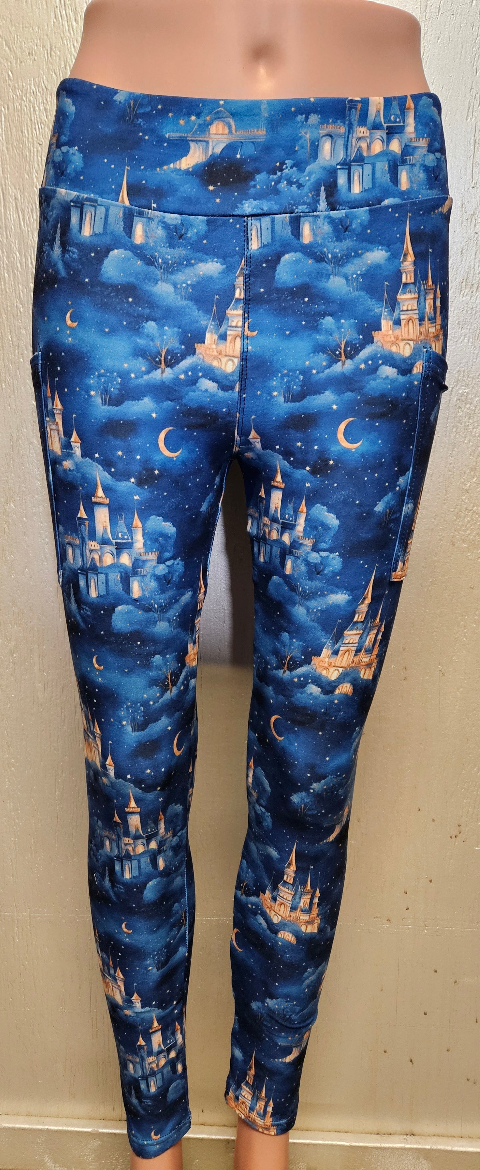 Moon Castle leggings, capris, and skorts with pockets