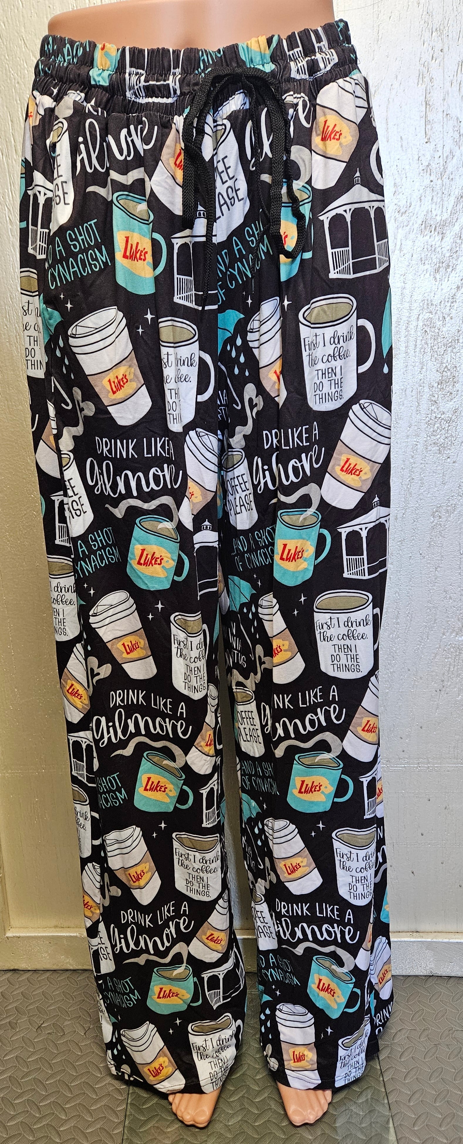 Coffee at Luke's leggings, capris, lounger, and jogger with pockets