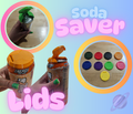 3D PRINTED SODA CAN SAVER DRINK LIDS-5 PACK Can Cover