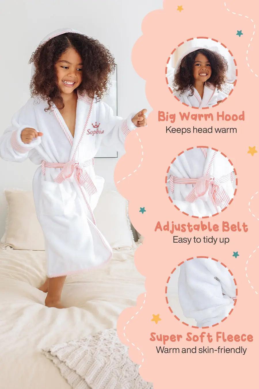 Ultimate Kids’ Plush Bathrobe