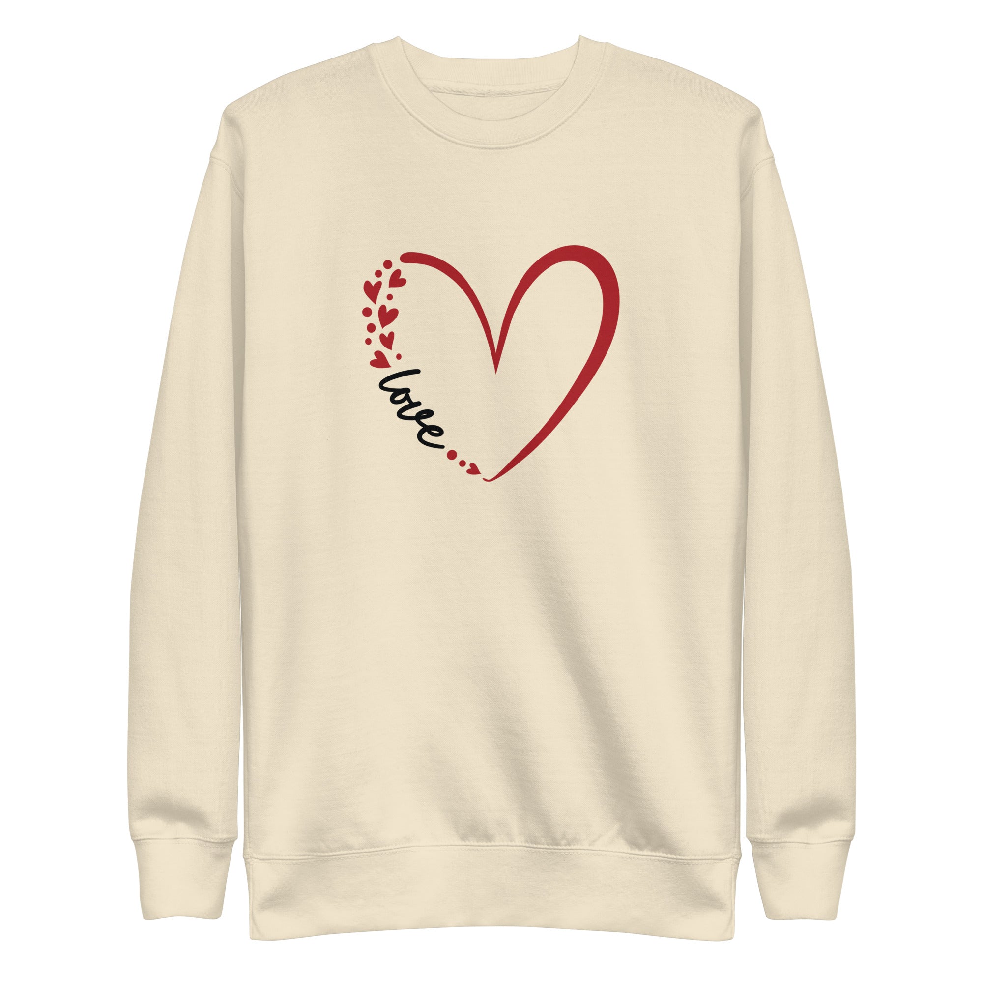 LOVE HEART CUSTOM SWEATSHIRT Sweatshirt