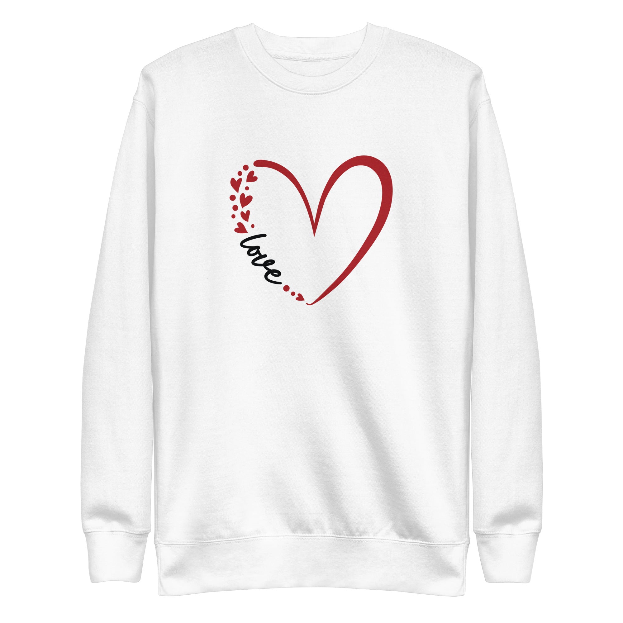 LOVE HEART CUSTOM SWEATSHIRT Sweatshirt