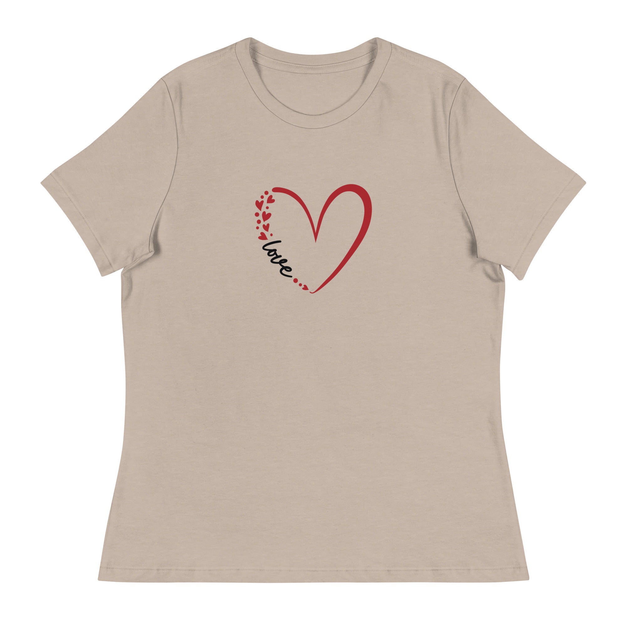 LOVE HEART CUSTOM TEE T Shirts