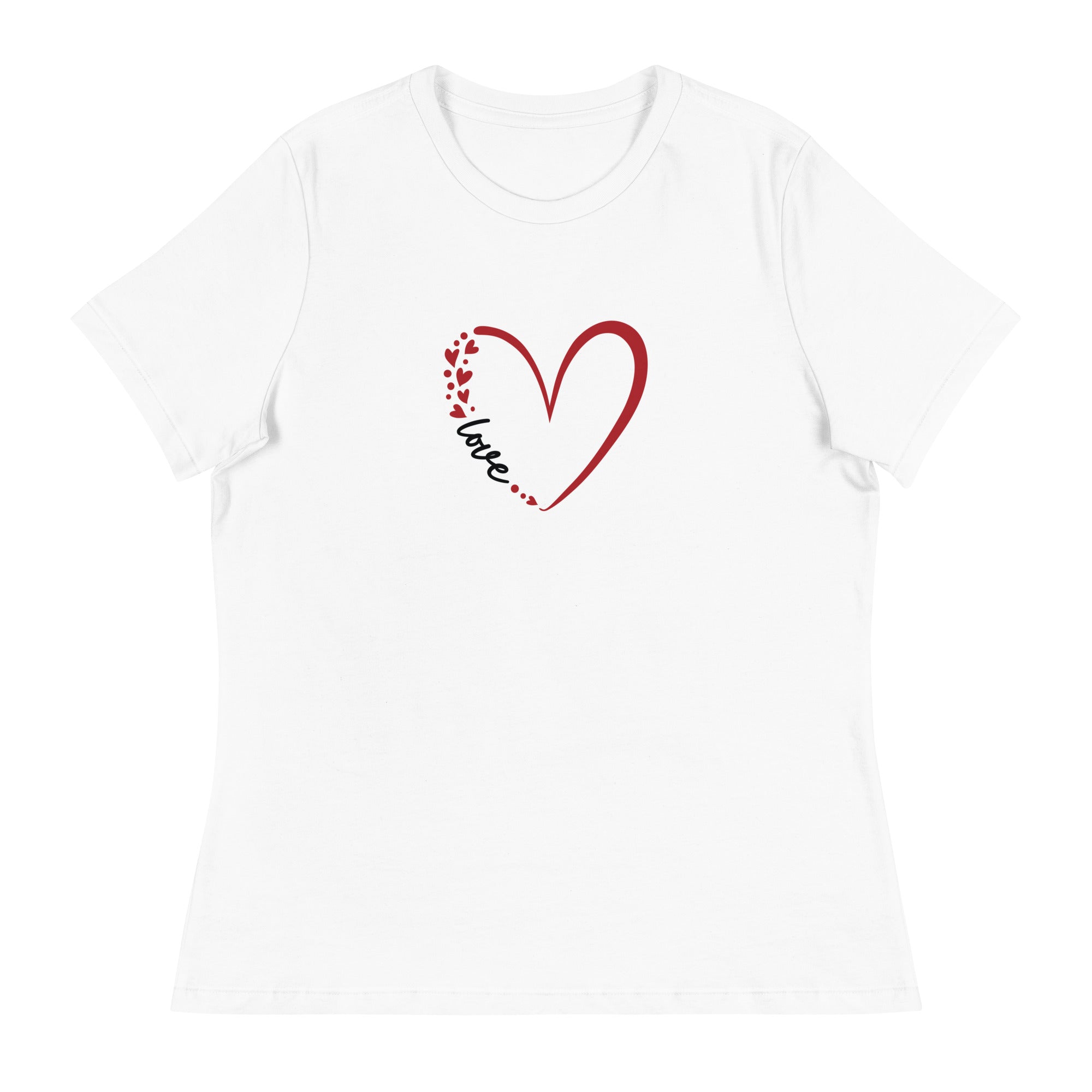 LOVE HEART CUSTOM TEE T Shirts