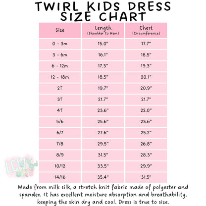 Ready To Ship - Criss Cross Twirl Dresses - Happy Bears Kids Twirl Criss Cross Dress