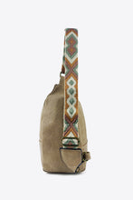Load image into Gallery viewer, Adjustable Strap Faux Leather Sling Bag - Assorted Colors Available
