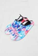 Load image into Gallery viewer, On The Shore Water Shoes in Pink and Sky Blue
