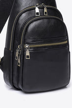 Load image into Gallery viewer, It&#39;s Your Time PU Leather Sling Bag
