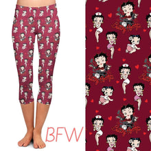 Load image into Gallery viewer, BOOP! with pockets leggings/capris/shorts.
