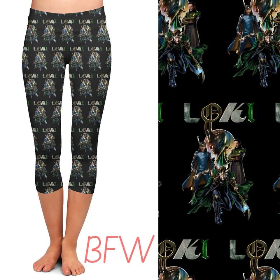 Loki leggings, capris, shorts and joggers with pockets