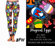 Load image into Gallery viewer, Magical Egg leggings capris joggers and loungers kids and adults
