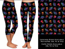 Load image into Gallery viewer, Crazy Skull leggings &amp; capris with pockets
