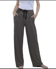 Load image into Gallery viewer, Solid Charcoal Grey Joggers and Lounge Pants
