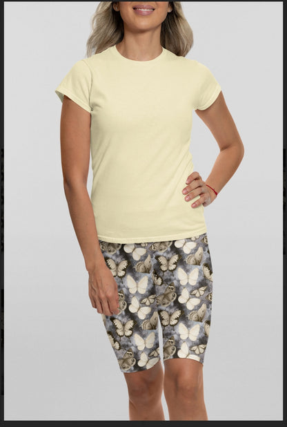 Golden Butterfly Leggings,Capris, Lounge Pants, Joggers and shorts