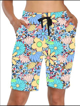 Load image into Gallery viewer, Cartoon Daisy Capri and Capri Lounge Pants
